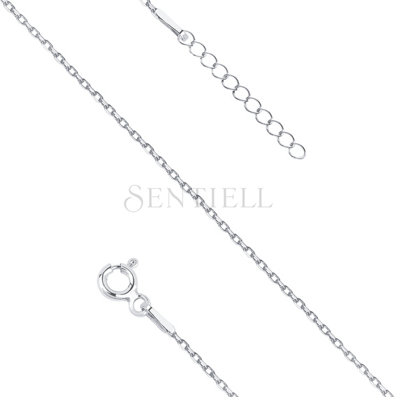 Pulsera de Plata de ley 925 tipo ancla facetada