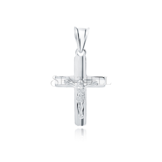 Colgante cruz de plata de ley 925