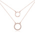 18K Rose gold (e-coating)