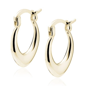 Silver (925) gold-plated earrings