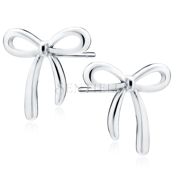 Silver (925) earrings - bows