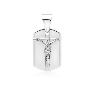 Silver (925) pendant - Jesus Christ on cross