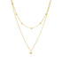 14K Oro amarillo (e-coating)