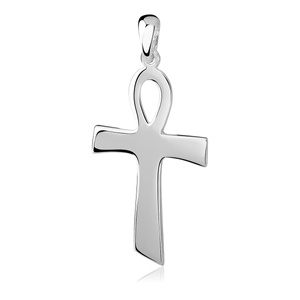 Colgante cruz Ankh de plata de ley 925