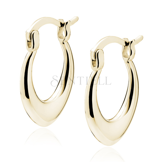Silver (925) gold-plated earrings