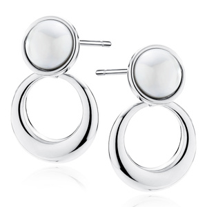 Silver (925) earrings with pearl