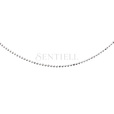 Silver (925) ball chain necklace