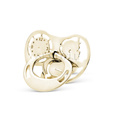 Silver (925) gold-plated Christening baby pacifier