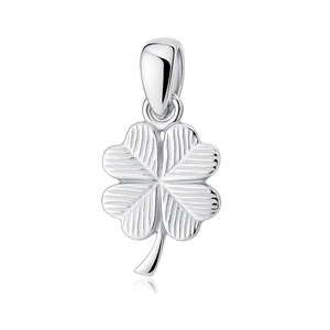 Silver (925) pendant - four-leaf clover