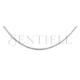 Silver (925) diamond-cut curb chain - curb Ø 044