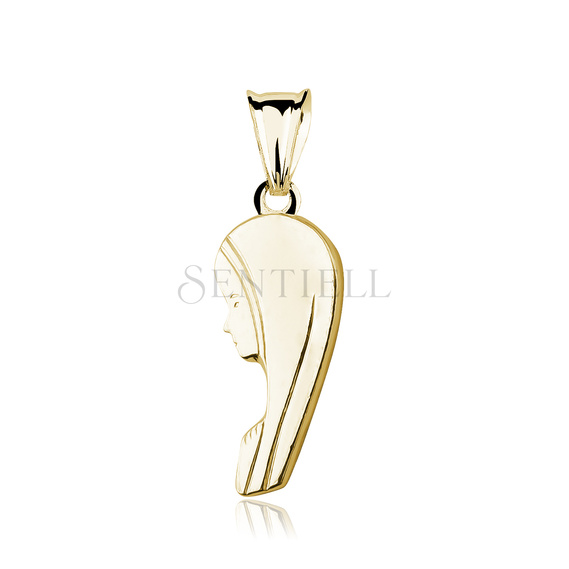 Silver (925) gold-plated pendant Our Lady of Fatima