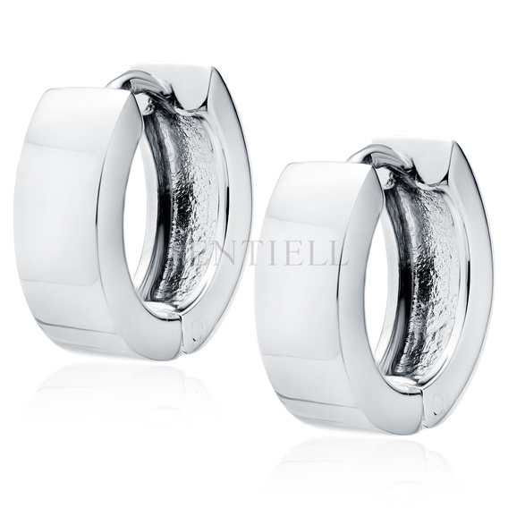 Silver (925) earrings hoop