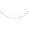 Silver (925) rhodium-plated Venetian box chain - diamond-cut