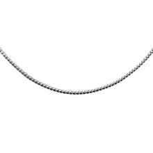 Silver (925) Etrusca 8L chain  Ø 140 - rhodium plated