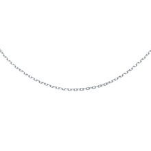 Silver (925) diamond cut anchor chain