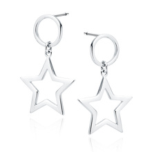 Silver (925) earrings - stars