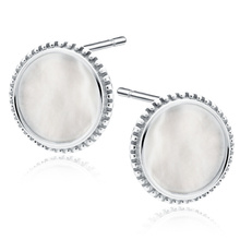 Silver (925) earrings with Nacre