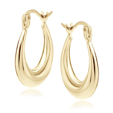 Silver (925) gold-plated earrings