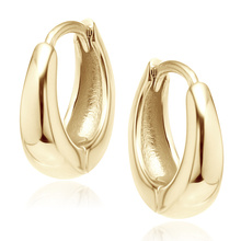 Silver (925) gold-plated earrings