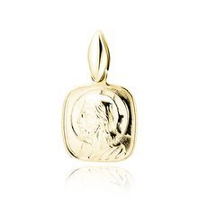 Silver (925) gold-plated pendant Jesus Christ