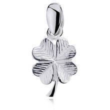 Silver (925) pendant - four-leaf clover