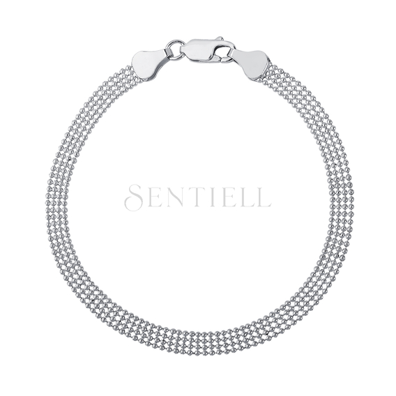 Silver (925) ball chain bracelet