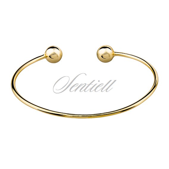 Silver (925) bracelet, gold-plated