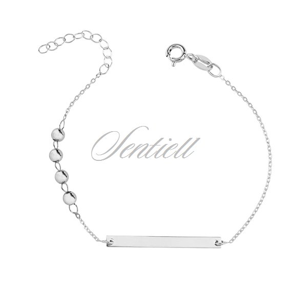 Silver (925) bracelet with tag