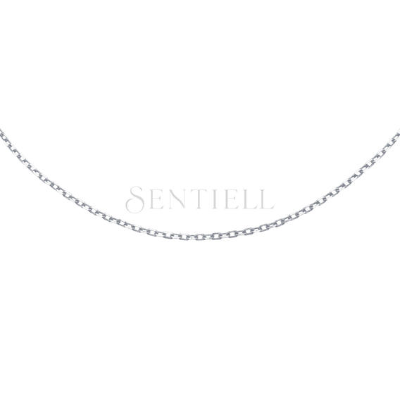 Silver (925) diamond cut anchor chain