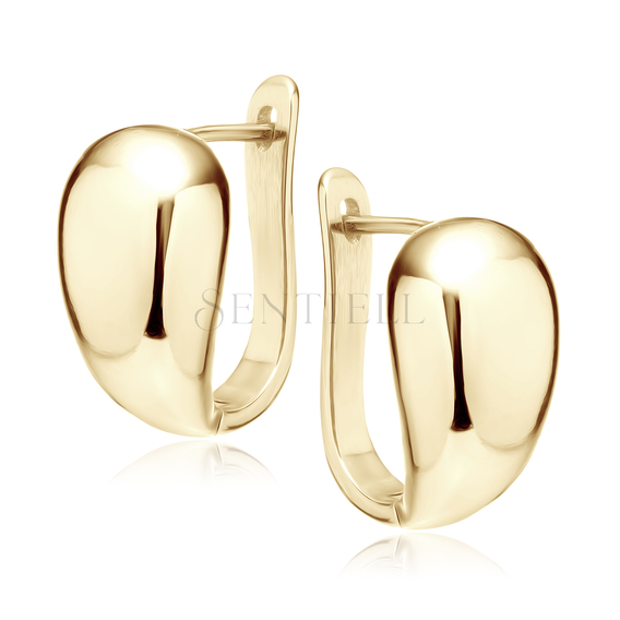 Silver (925) gold-plated earrings