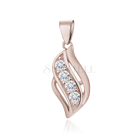 Silver (925) pendant with zirconia