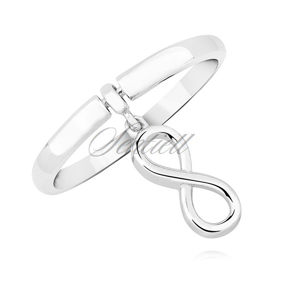 Silver (925) ring - infinity