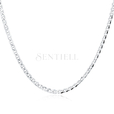 Silver (925) chain Ø 080  rhodium-plated