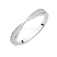 Silver (925) ring with zirconia